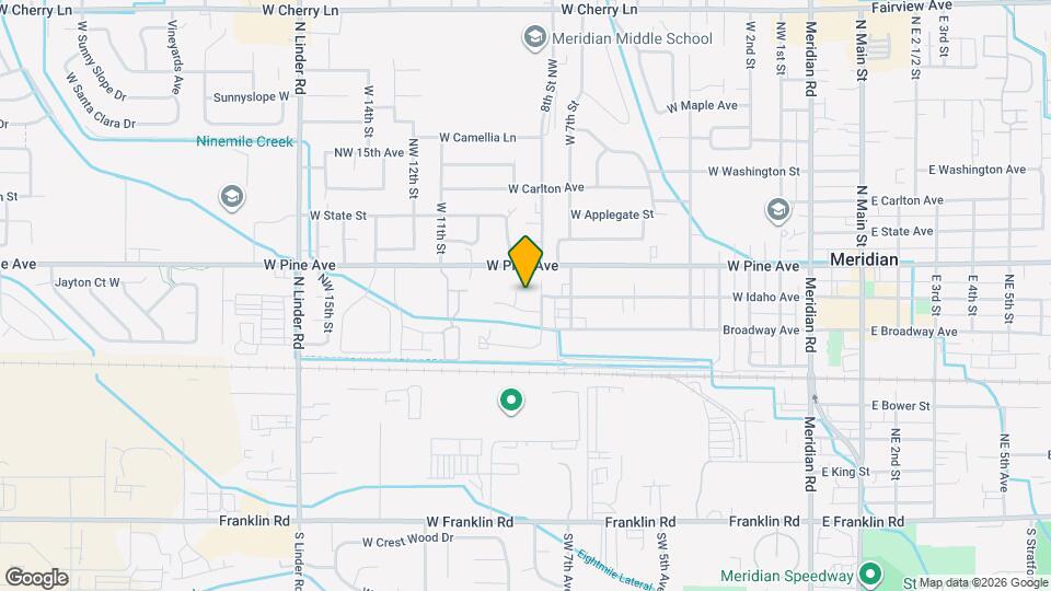 802 NW 9th Pl Map and Location Details