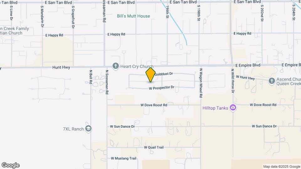9768 W Prospector Dr Map and Location Details