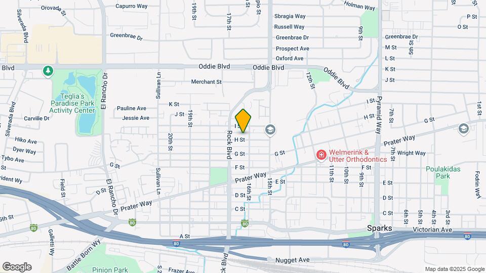 1626 H St Map and Location Details