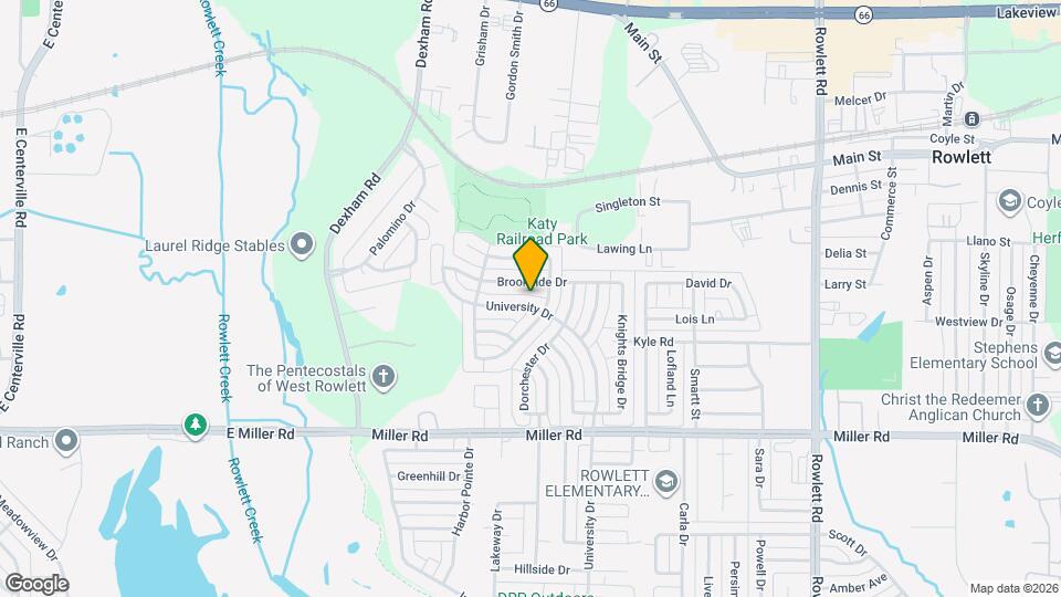 2413 University Dr Map and Location Details