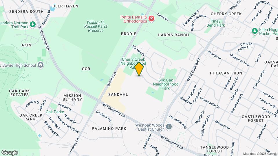 9604 Kangaroo Ln Map and Location Details
