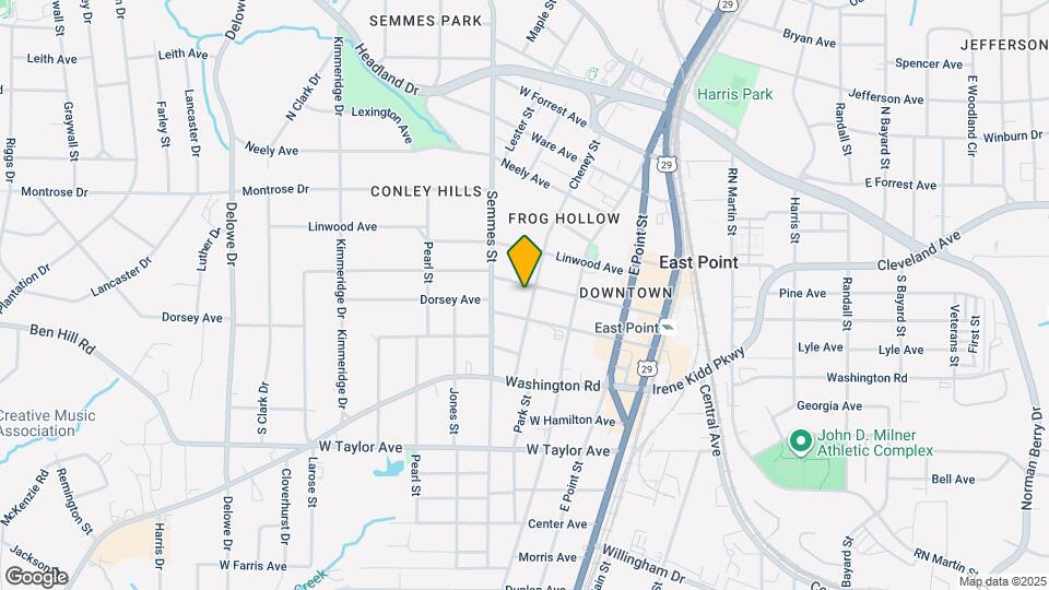 1756 Thompson Ave Map and Location Details
