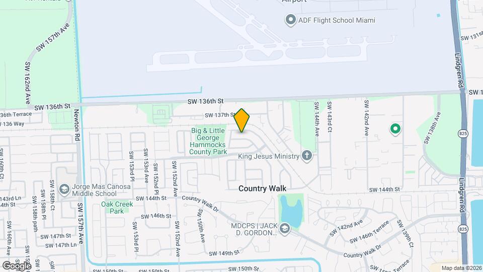 14813 SW 139th St Map and Location Details