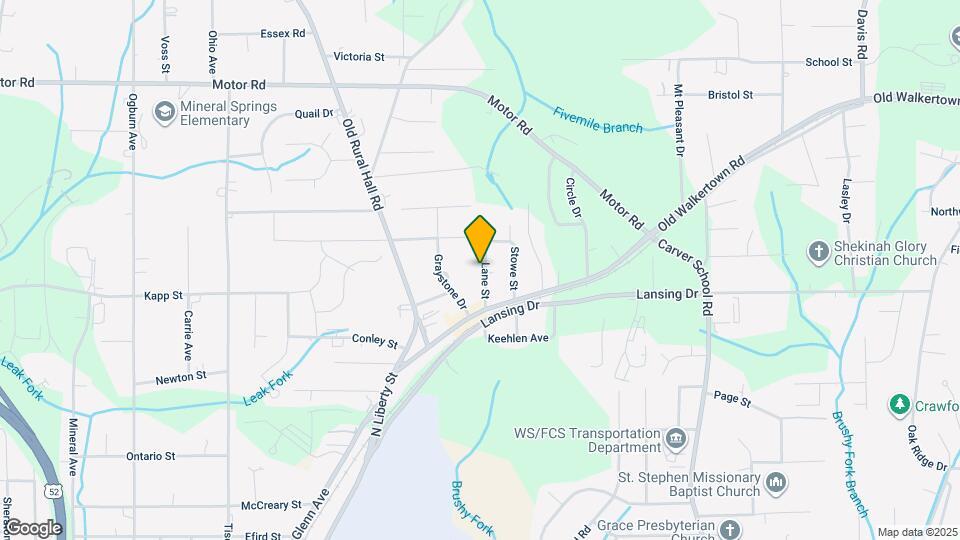 4440 Lane St Map and Location Details