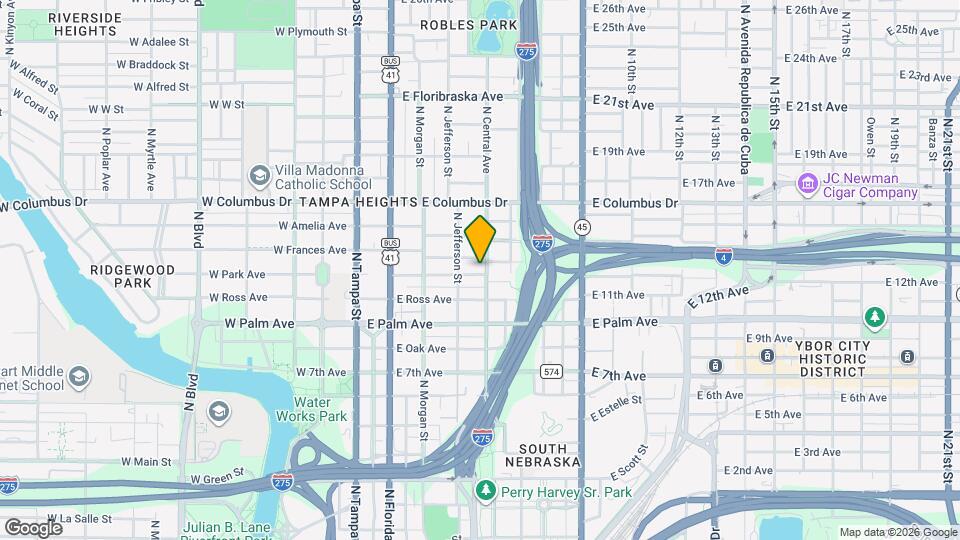 2204 N Central Ave Map and Location Details