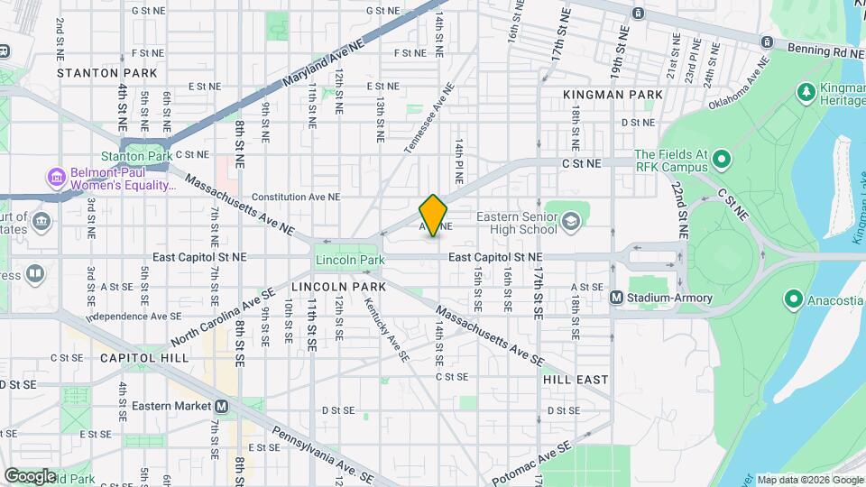 14 14th St NE, Unit 2 Mapa y Detalles de la Ubicación