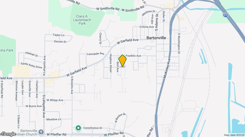 301 Eaton Ave Map and Location Details