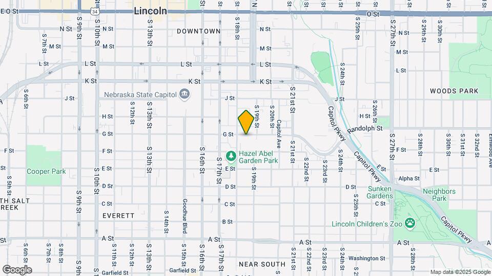 1825 G St Map and Location Details