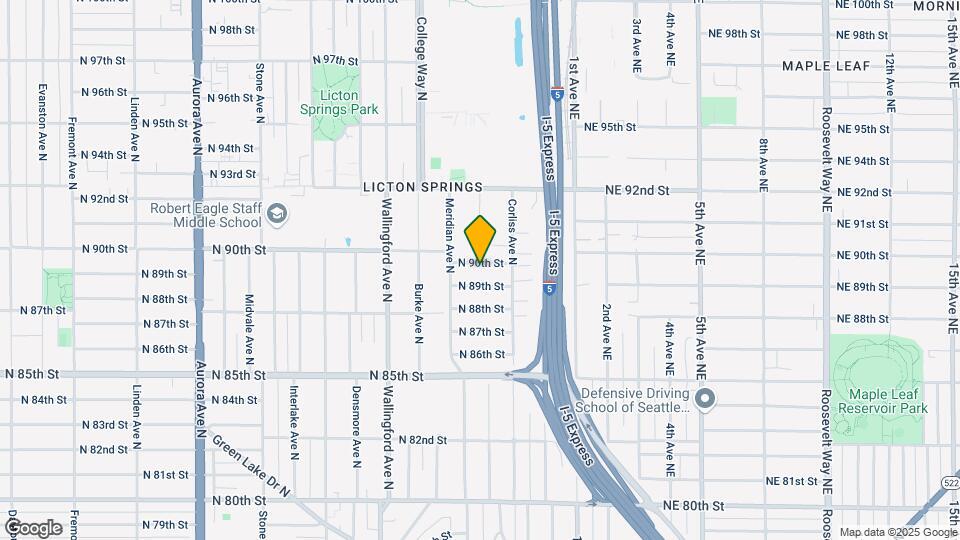 2129 N 90th St Map and Location Details