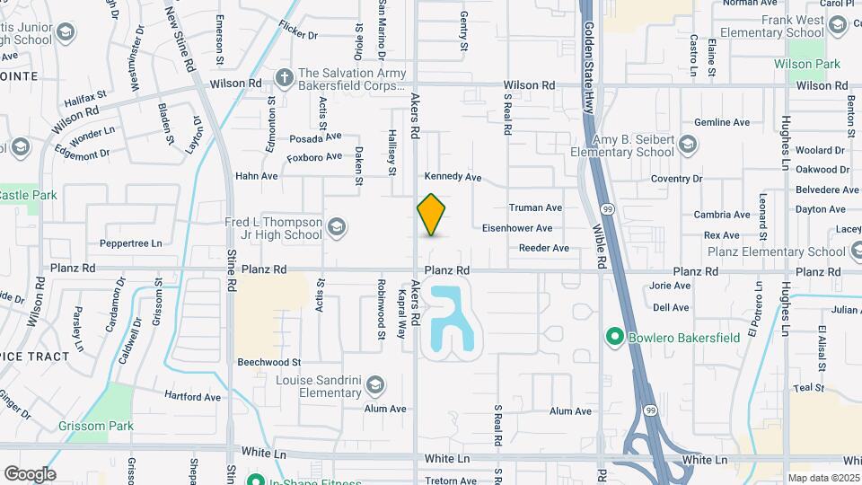 3807 Rickey Way Map and Location Details