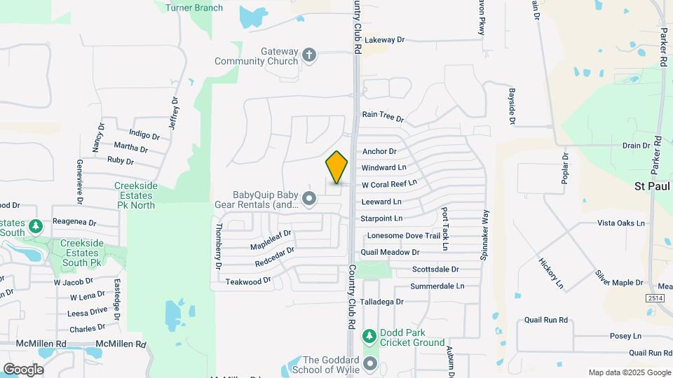 1603 N Timber Brook Dr Map and Location Details