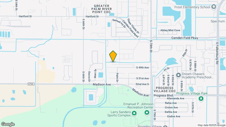 7212 Spring Snowflake Ave Map and Location Details