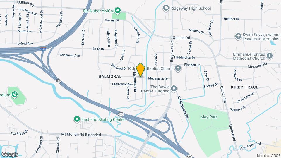 6005 Macinness Dr Map and Location Details