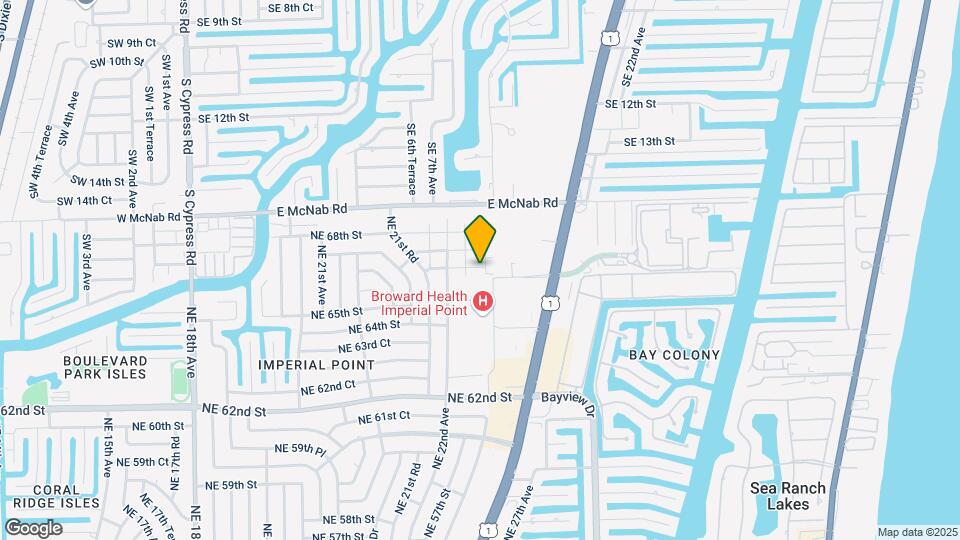 2250 NE 66th St-Unit -1E Map and Location Details