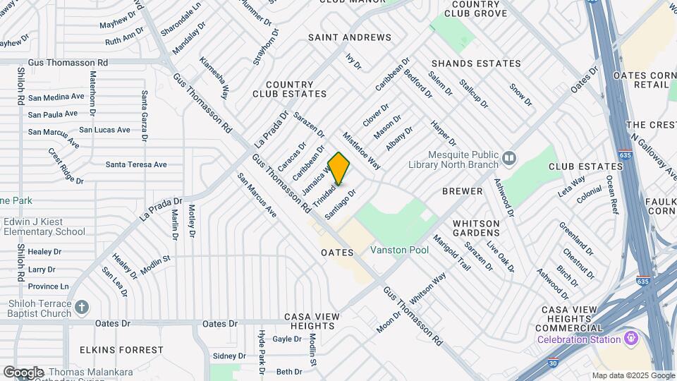 3324 Trinidad Dr Mapa y Detalles de la Ubicación