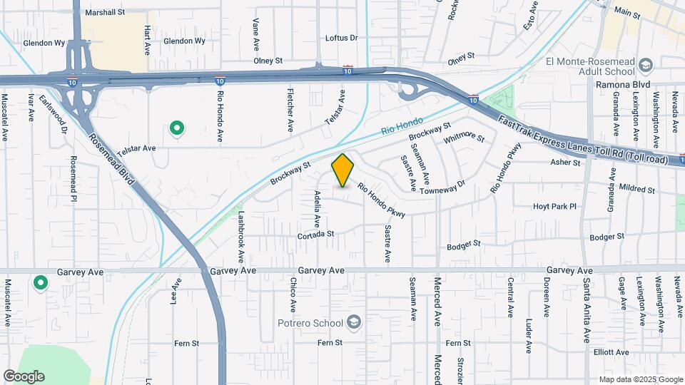 9741 Whitmore St Map and Location Details