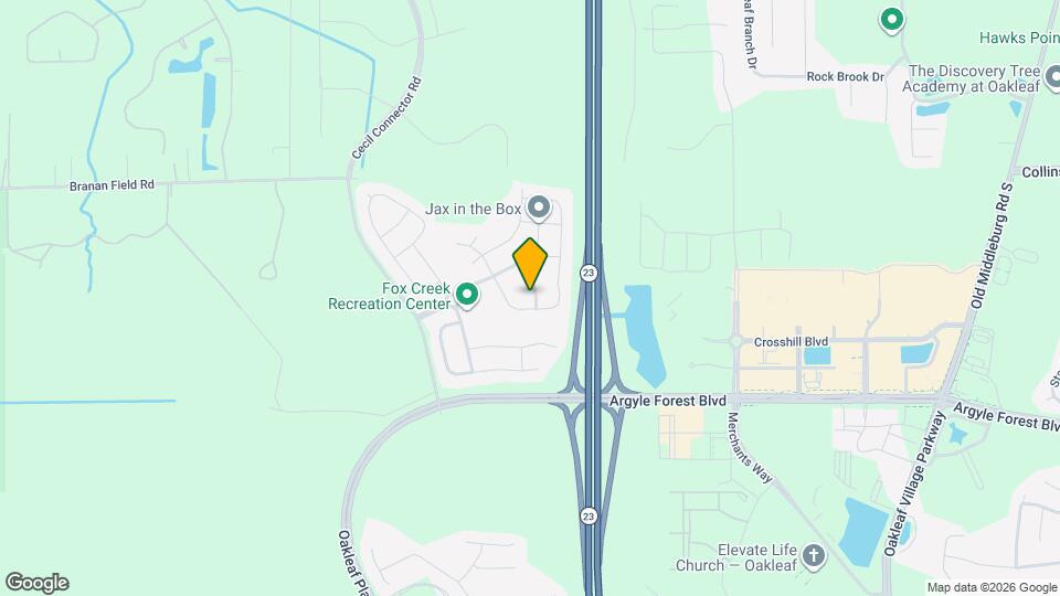 8170 Dancing Fox St Mapa y Detalles de la Ubicación