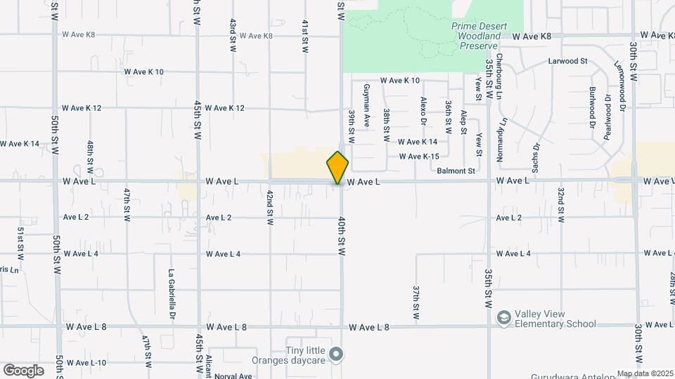 42755 40th St W Map and Location Details
