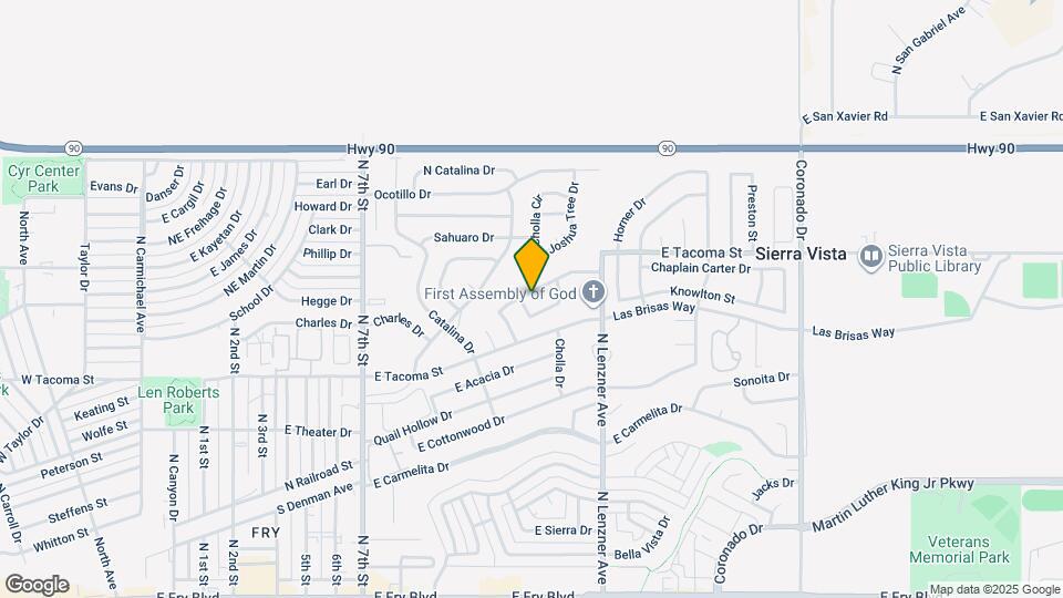 1300 E Buckhorn Dr Map and Location Details