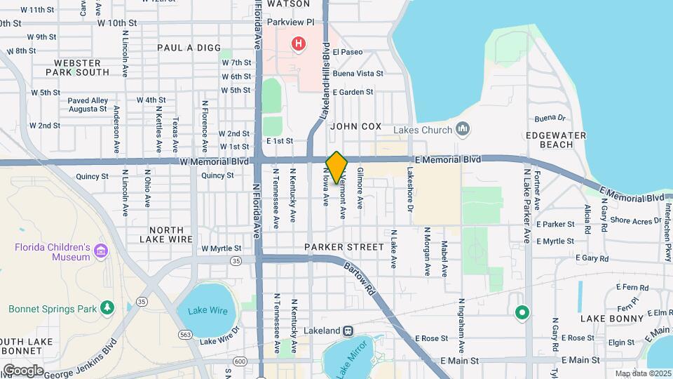 912 N Vermont Ave Mapa y Detalles de la Ubicación