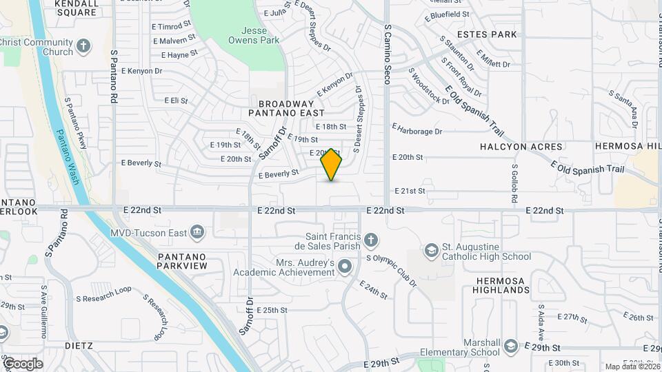 8538 E Seabury Ct, Unit 2 Map and Location Details