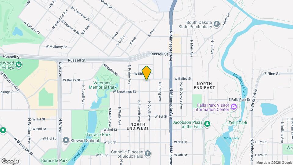 1115 N Duluth Ave, Unit Unit 2 Mapa y Detalles de la Ubicación