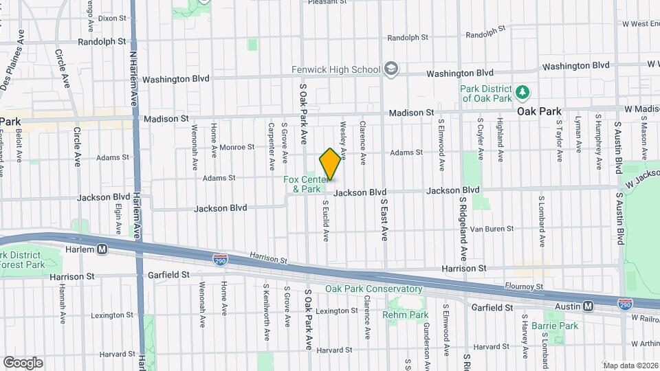 636 S Euclid Ave Map and Location Details