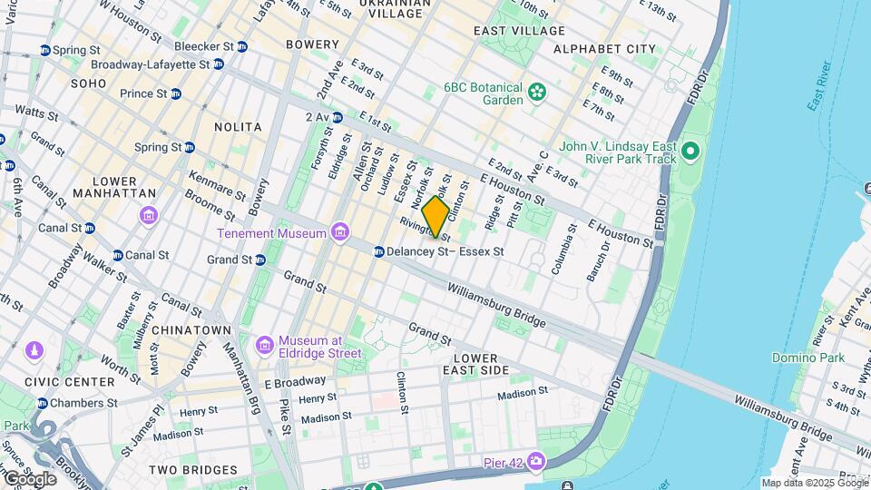 87 Clinton St Mapa y Detalles de la Ubicación