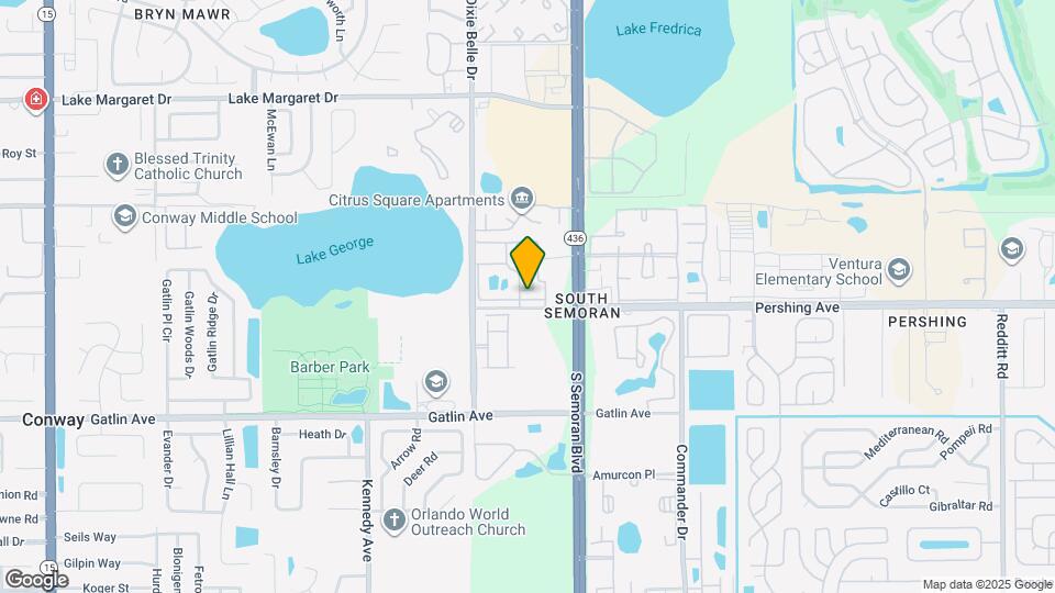 5601 Rosebriar Way Map and Location Details