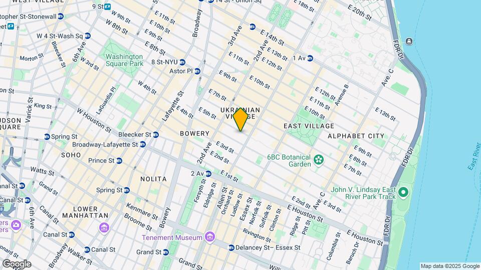 338 E 5th St Mapa y Detalles de la Ubicación