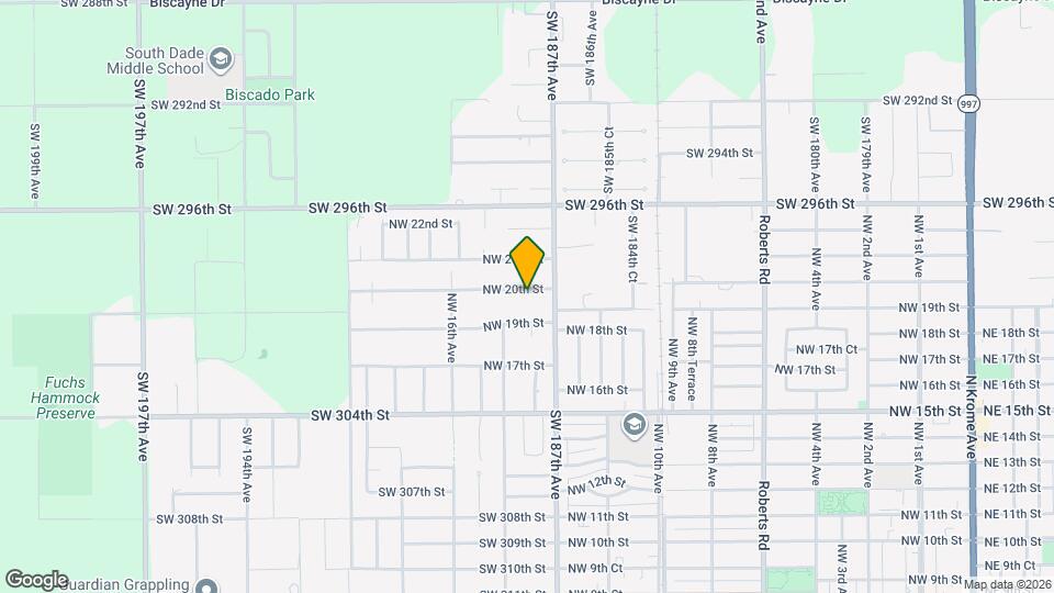 1422 NW 20th St Map and Location Details
