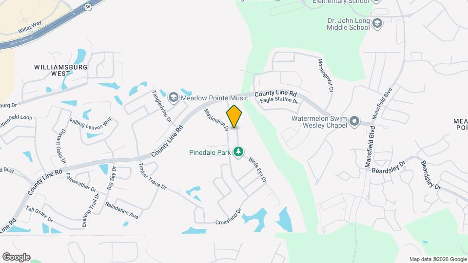 1527 Firewheel Dr Map and Location Details