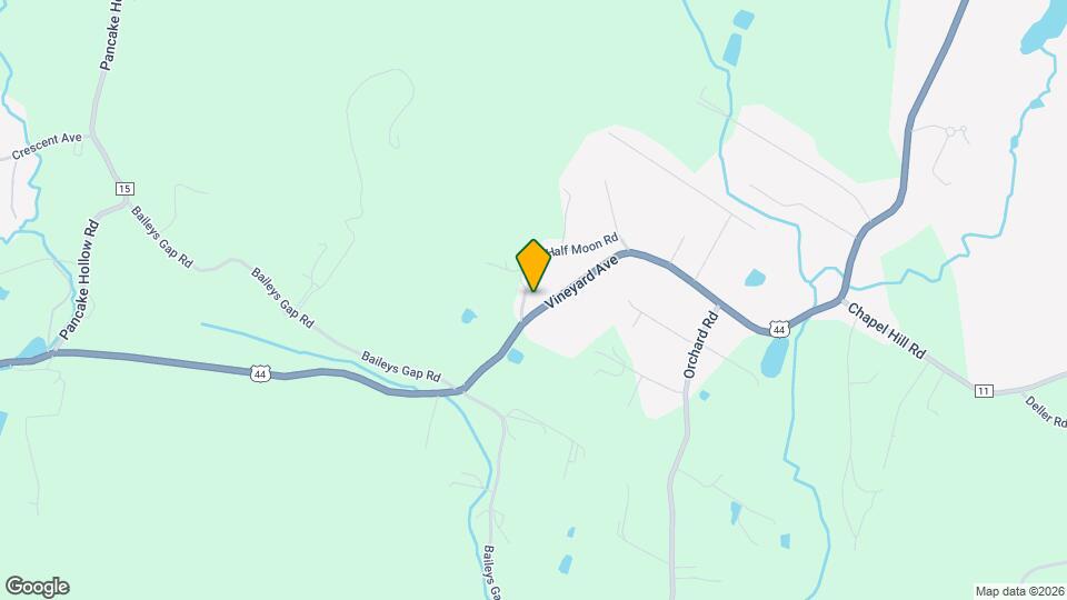 453 Vineyard Ave Map and Location Details