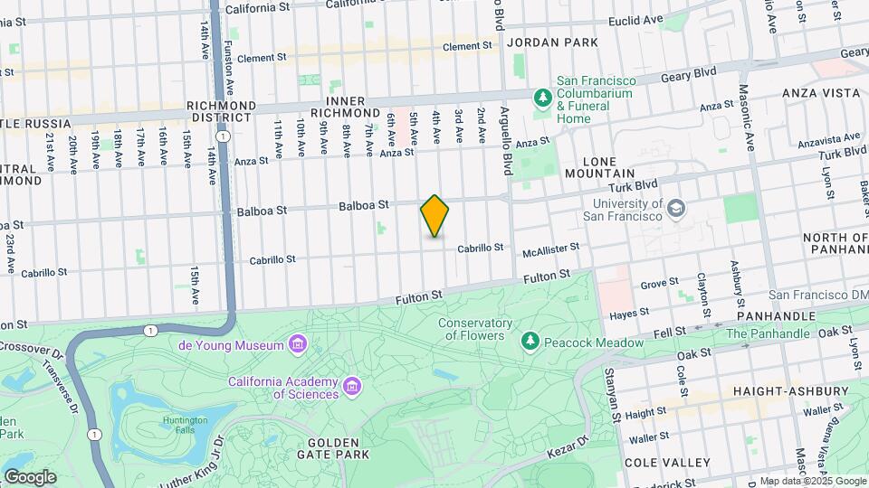 324-326 Cabrillo St Map and Location Details