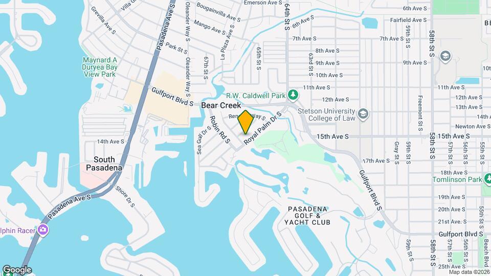 1339 Royal Palm Dr S Map and Location Details