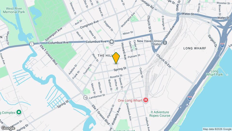 110 Dewitt St Map and Location Details