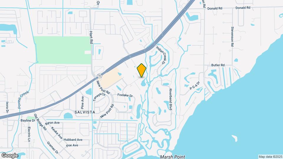 15610 Crystal Lake Dr Map and Location Details