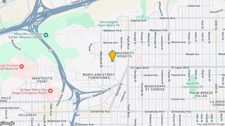 4330 Campus Ave Map and Location Details