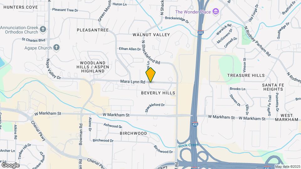 11114 Beverly Hills Dr Map and Location Details