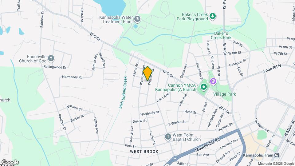 114 Wayne Ave Map and Location Details