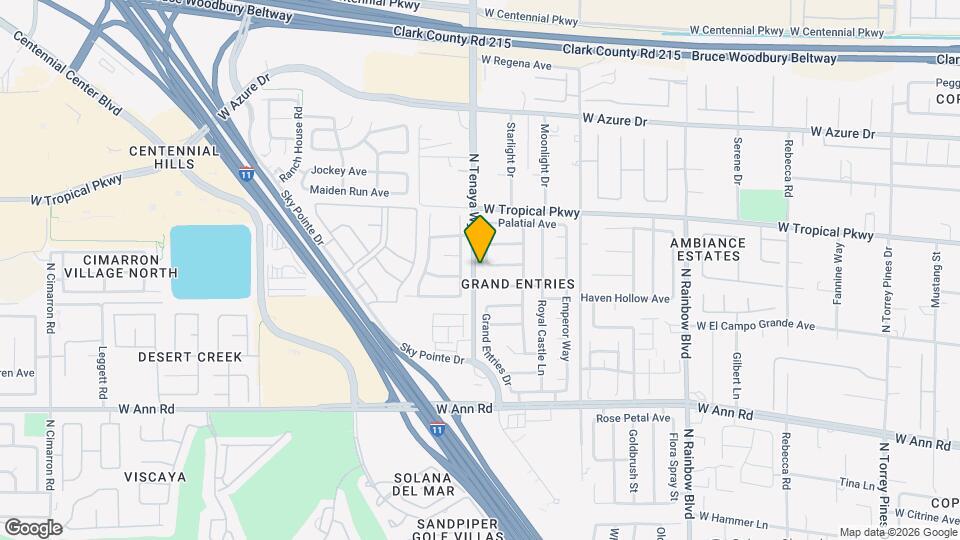 5817 Mansion St Map and Location Details