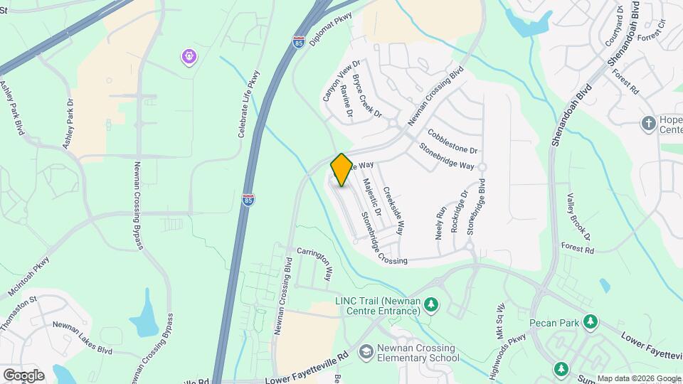 166 Granite Way Mapa y Detalles de la Ubicación