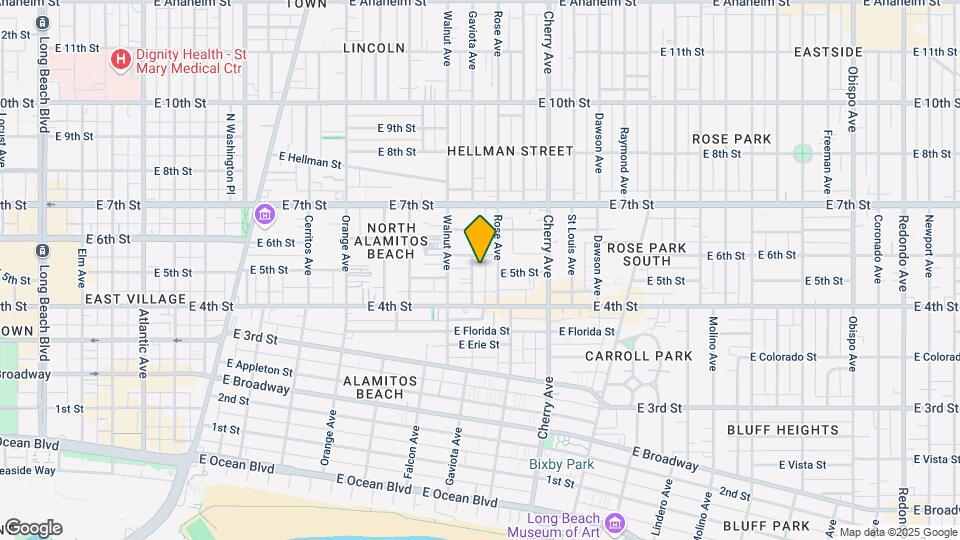 468 Gaviota Ave Map and Location Details