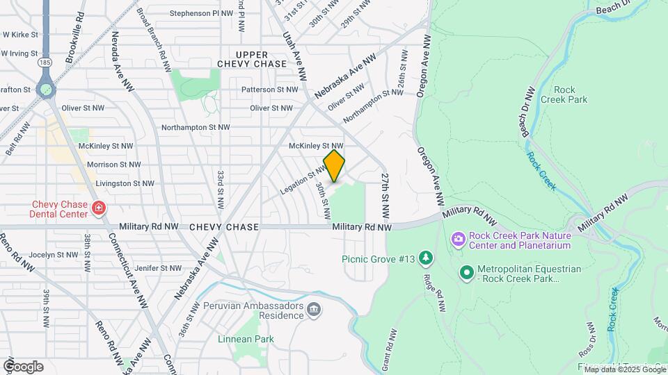 2926 Kanawha St NW Map and Location Details