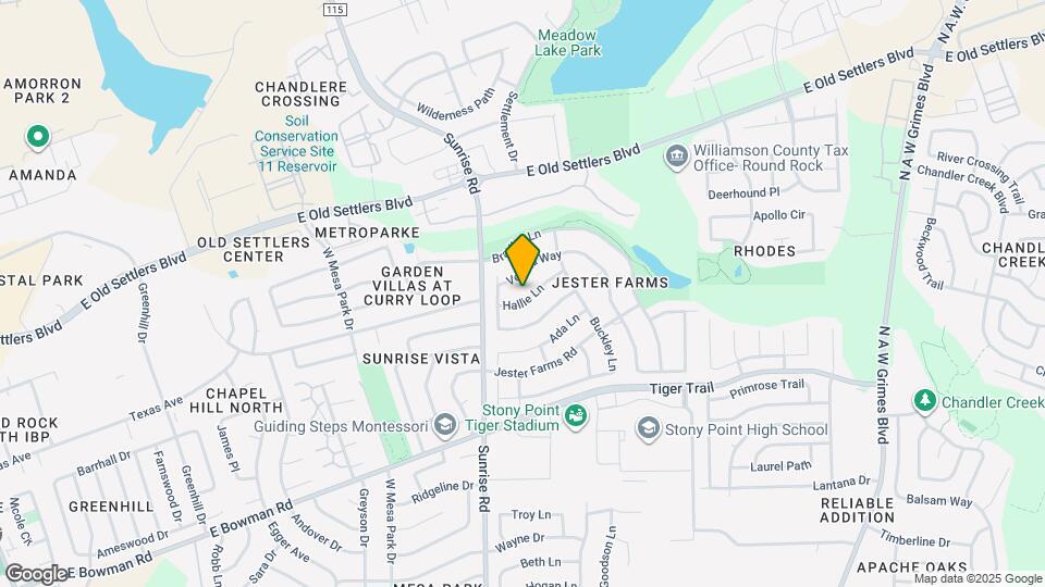 2417 Hallie Ln Map and Location Details