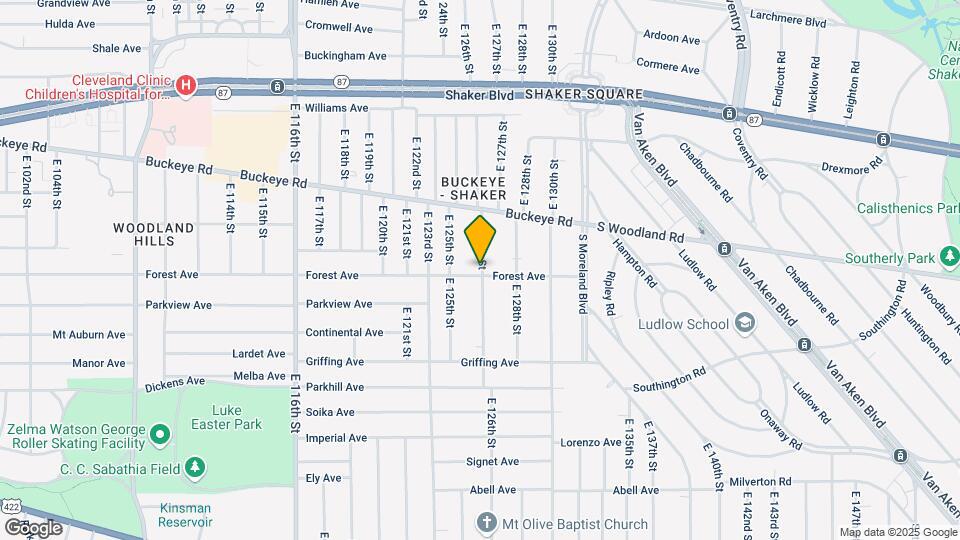 12531 Forest Ave Map and Location Details