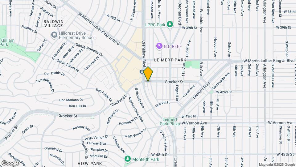 4201 McClung Dr Map and Location Details