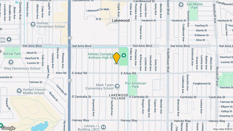 4739 Clark Ave Map and Location Details