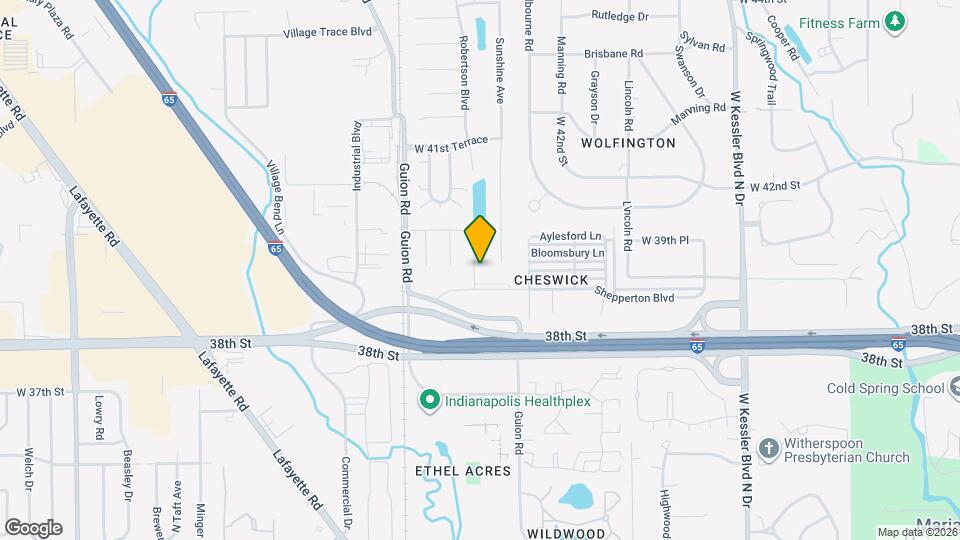 3903 Bonn Dr Map and Location Details