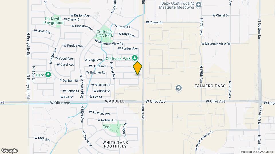 17922 W Sunnyslope Ln Map and Location Details